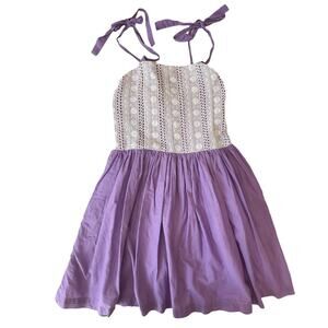 Well Dressed Wolf Purple Lace Dress